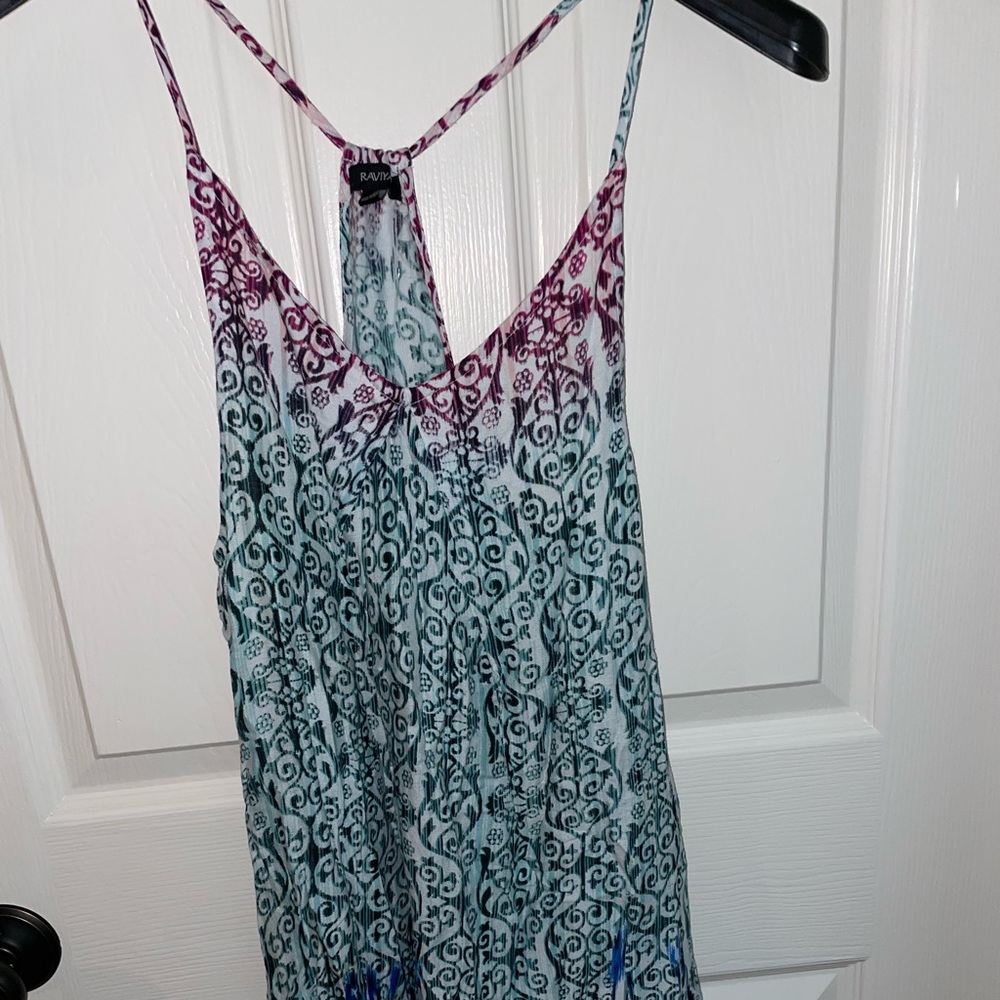 Beachy  cover up style pull over short dress